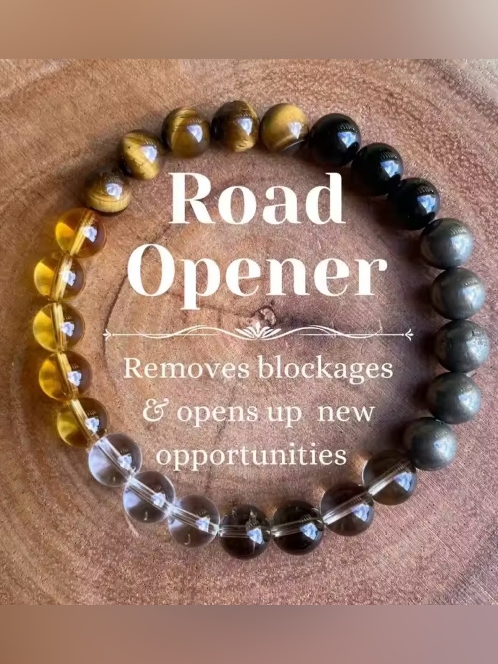 JD Gems jewelry road opener Beaded Bracelet natural stone 6/8/10mm